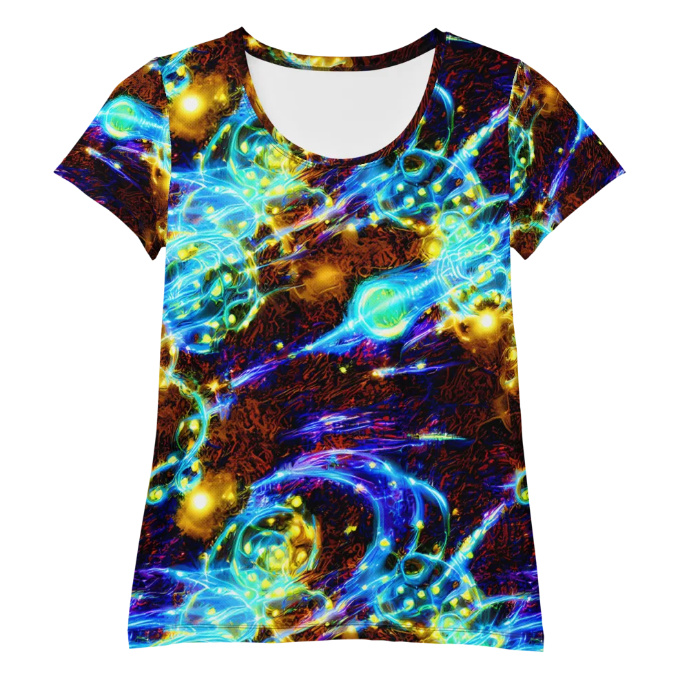 Neon Füssli on Women's Athletic T-Shirt — Front