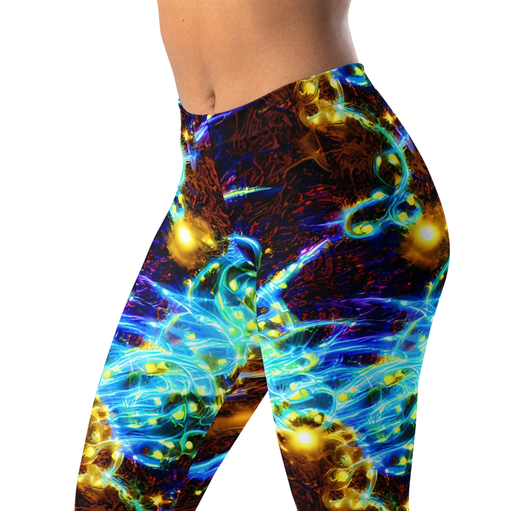 Neon Füssli on Leggings — Left Front