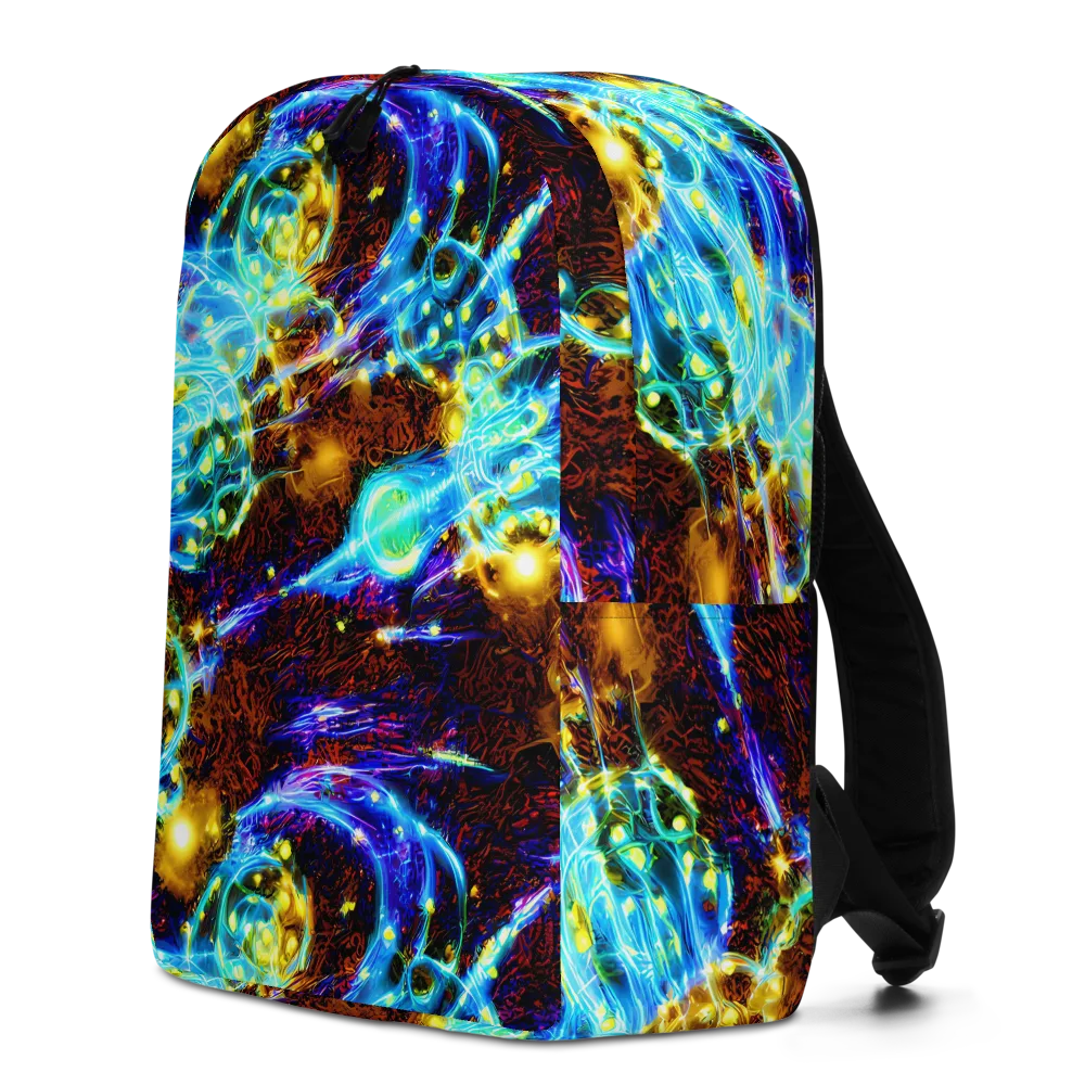 Neon Füssli on Minimalist Backpack — Left