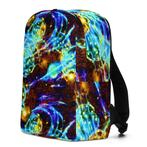 Neon Füssli on a Minimalist Backpack