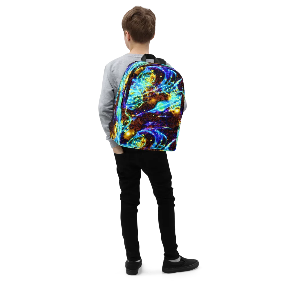 Neon Füssli on Minimalist Backpack — Right Front