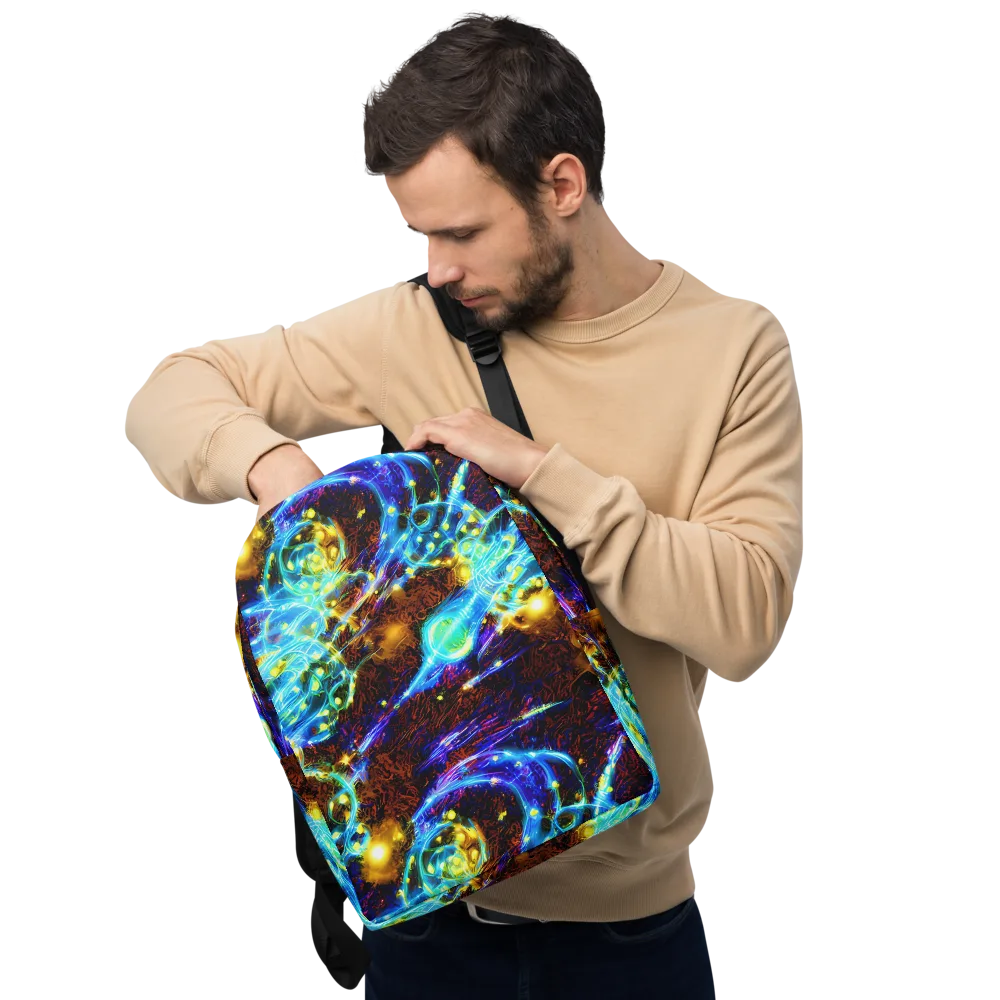 Neon Füssli on Minimalist Backpack — Front