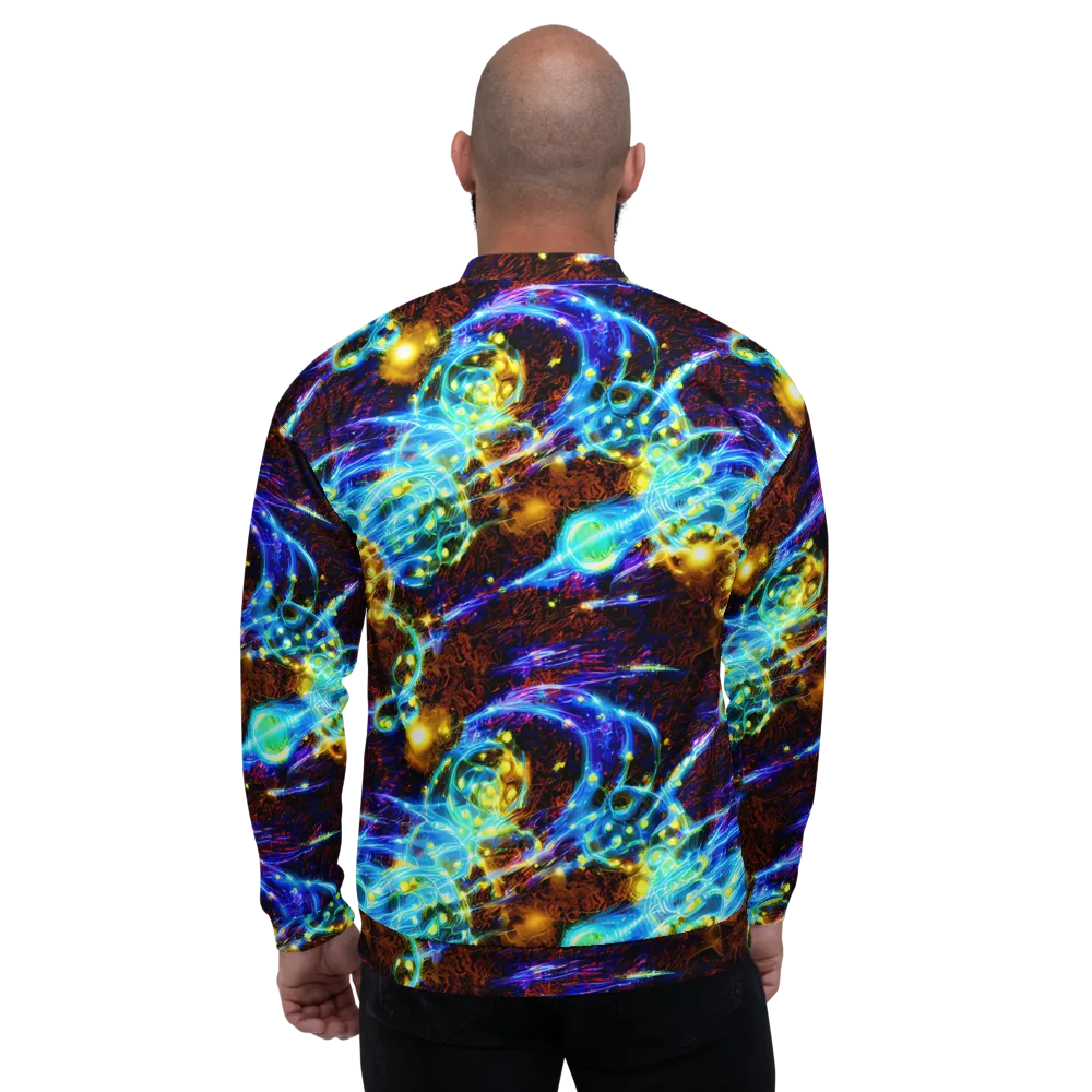 Neon Füssli on Bomber Jacket — Back