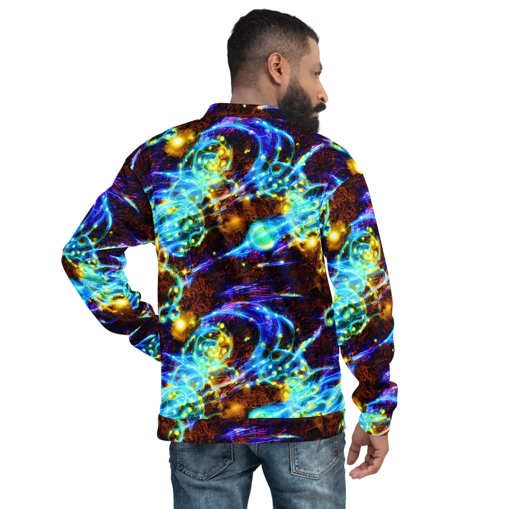 Neon Füssli on Bomber Jacket — Back