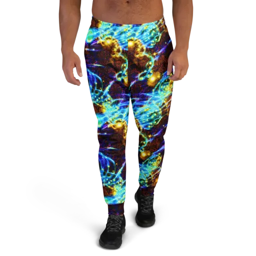Neon Füssli on a Men's Joggers