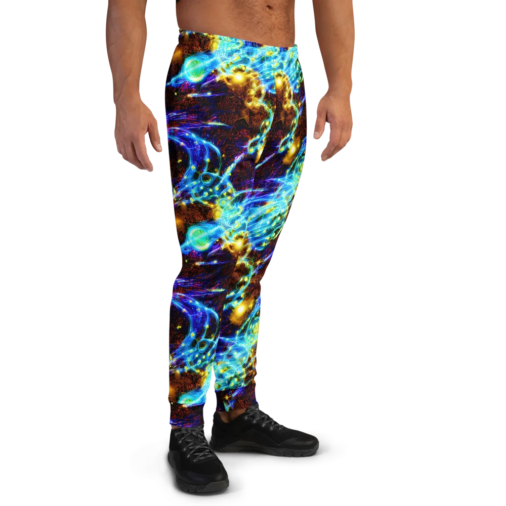 Neon Füssli on Men's Joggers — Right