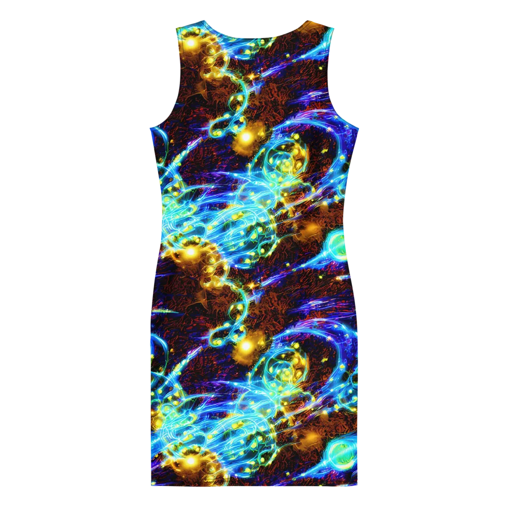 Neon Füssli on Bodycon Dress — Back