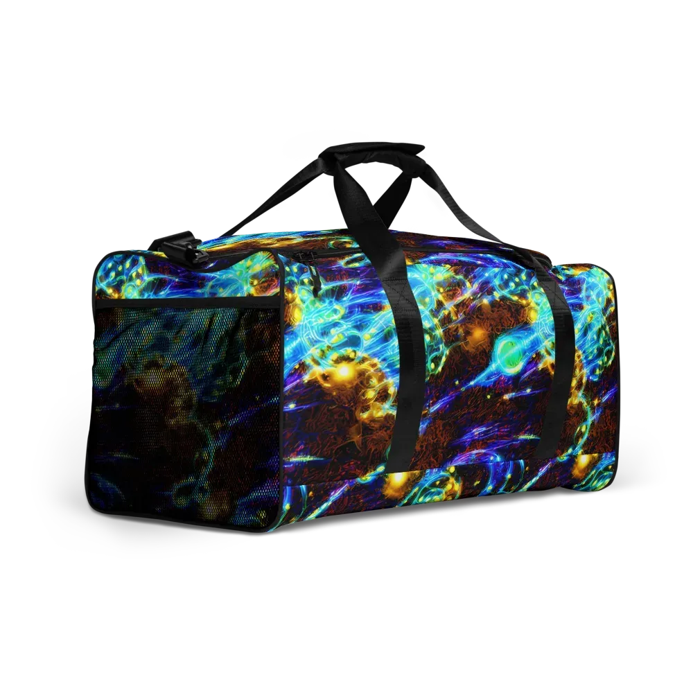 Neon Füssli on Duffle Bag — Right Front