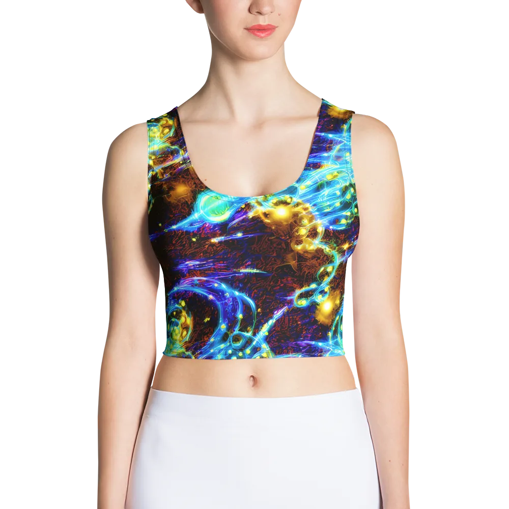 Neon Füssli on Crop Top — Front