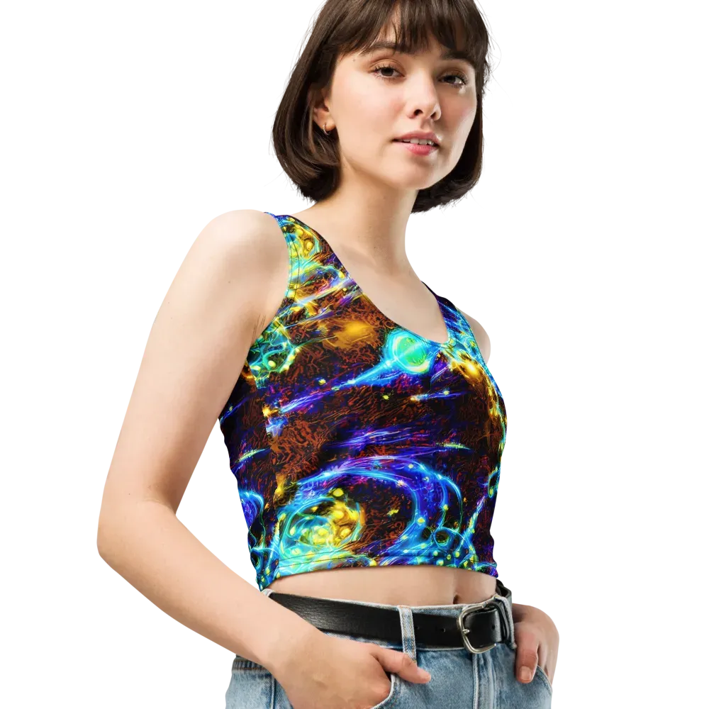 Neon Füssli on Crop Top — Right Front