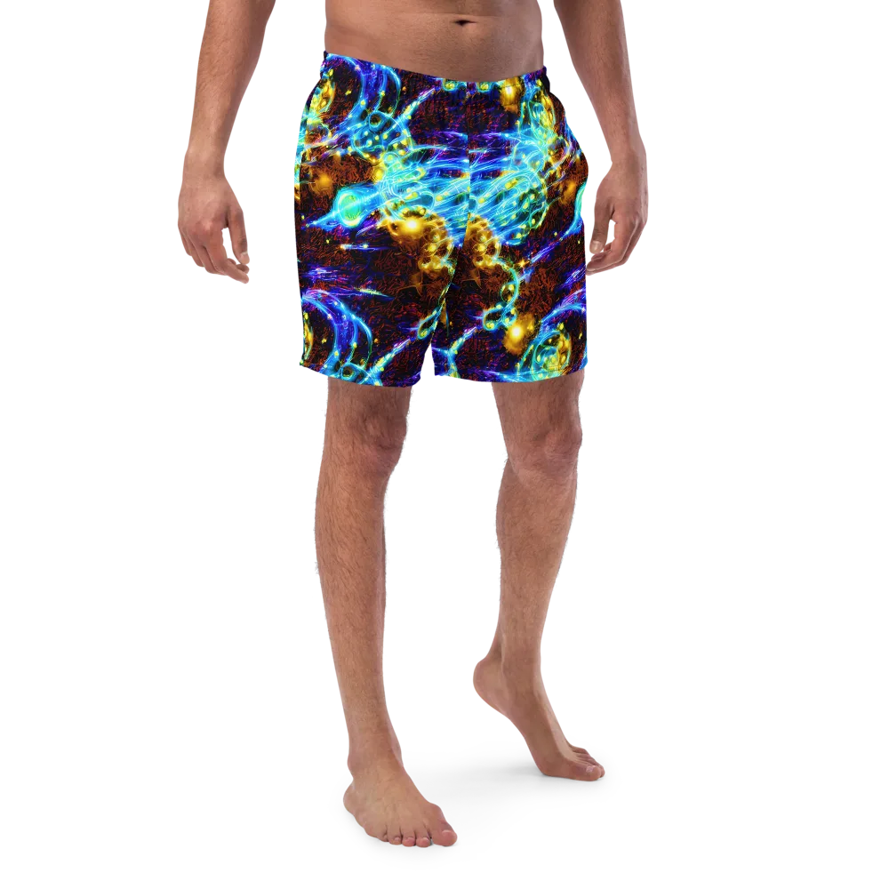 Neon Füssli on Swim Trunks — Front