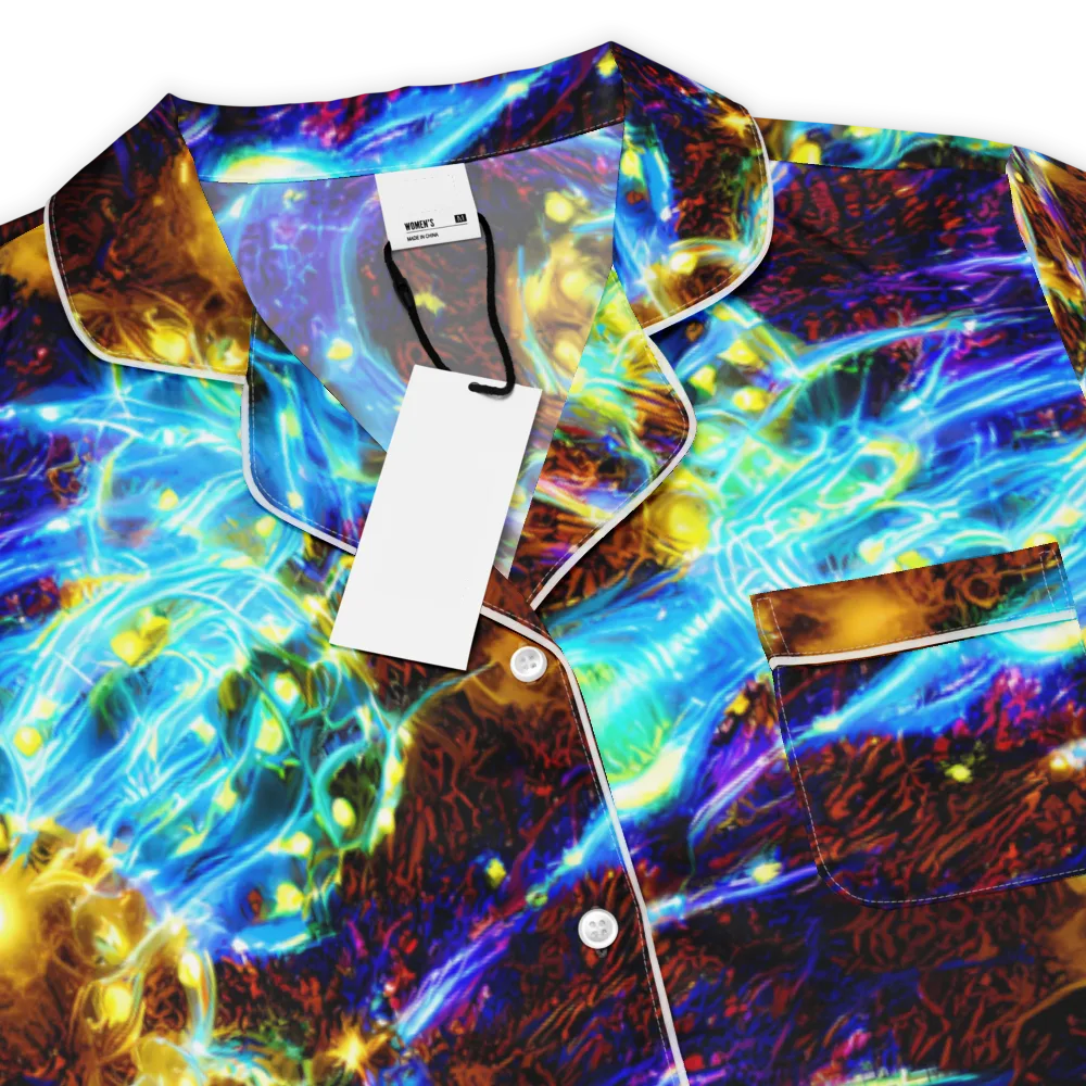 Neon Füssli on Women's Short Sleeve Pajama Top — Product details