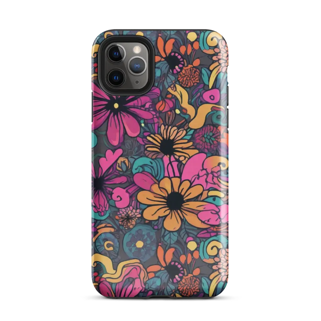 Chromatic Meadow on Tough Case for iPhone® — Front