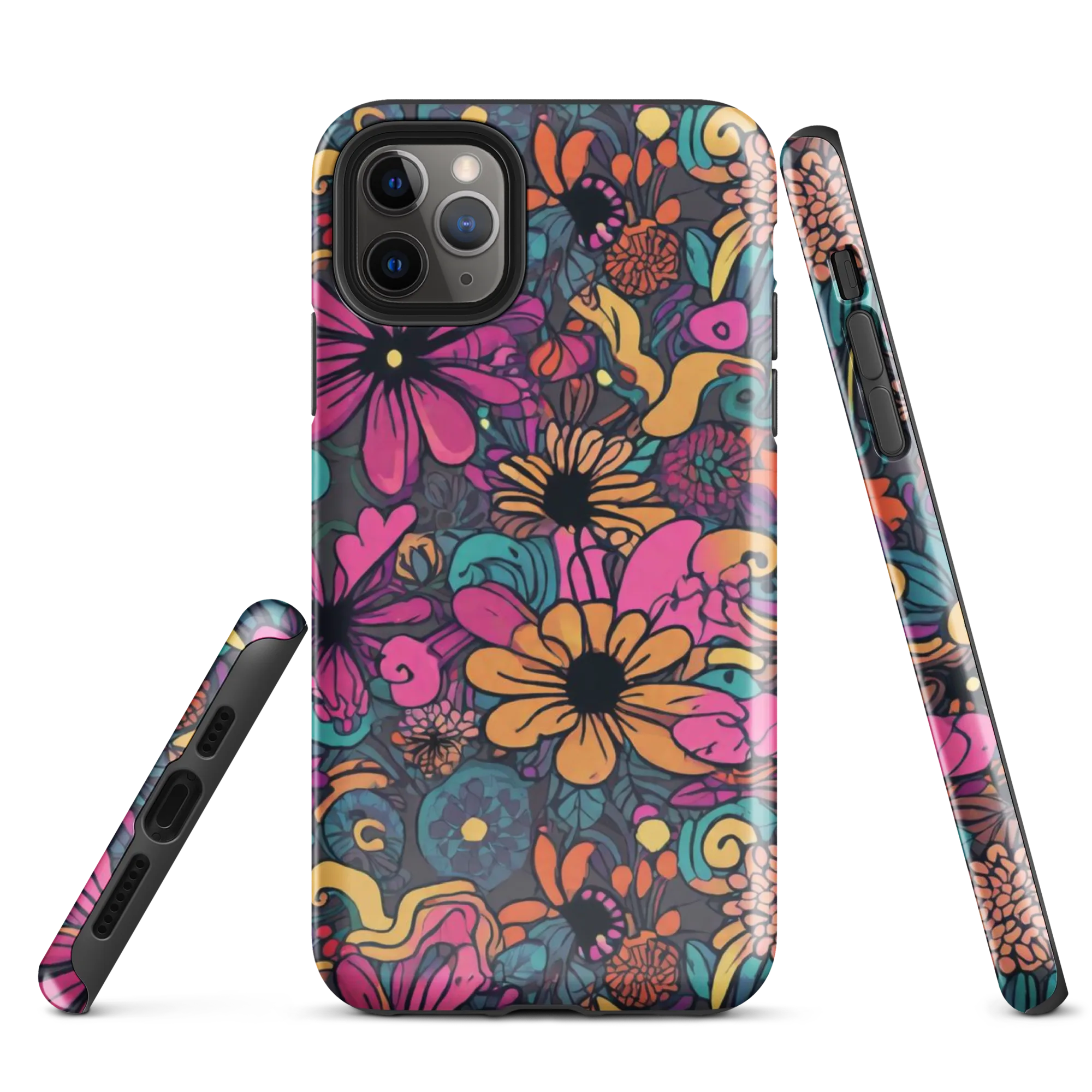 Chromatic Meadow on Tough Case for iPhone® — Front