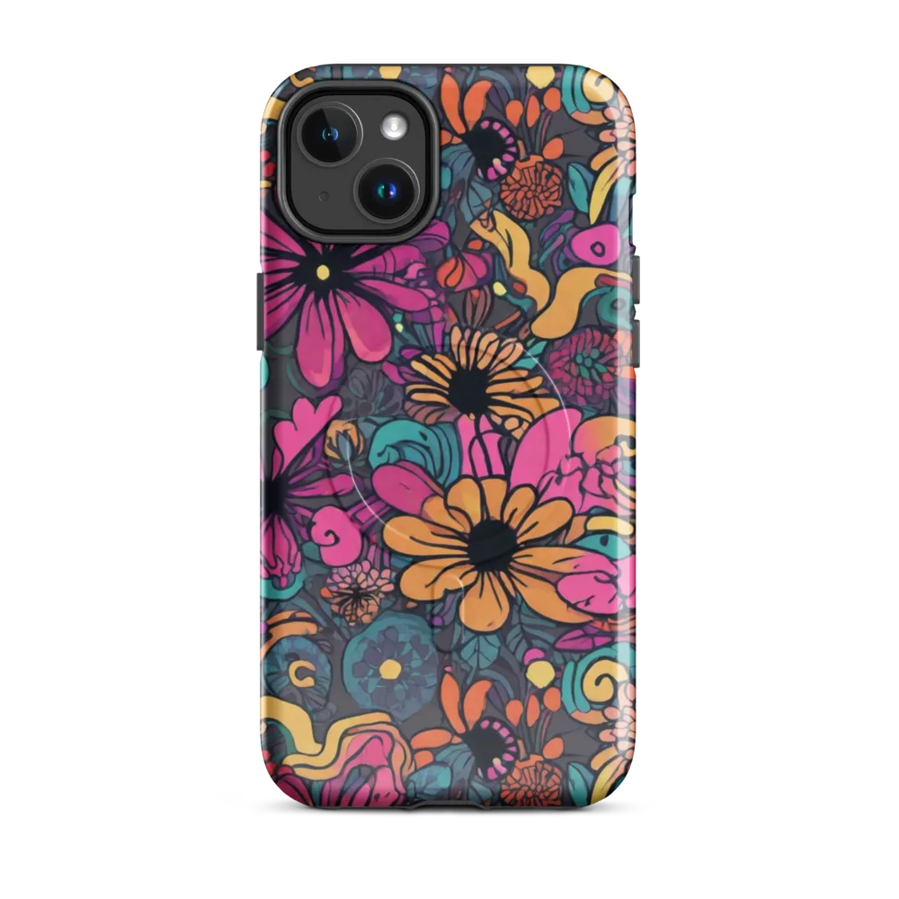 Chromatic Meadow on MagSafe Tough Case for iPhone® — Front
