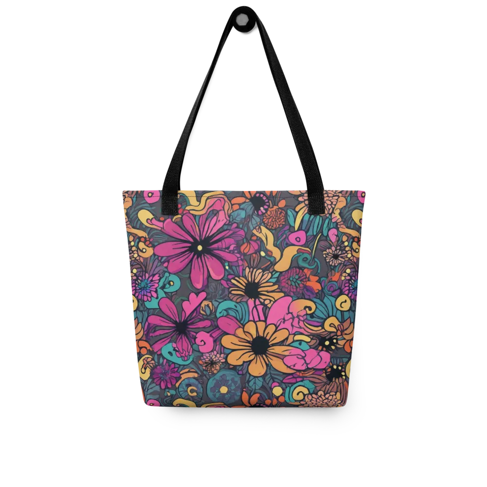 Chromatic Meadow on Tote Bag — Front