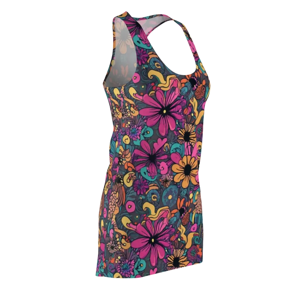 Chromatic Meadow on Racerback Dress — Front Side