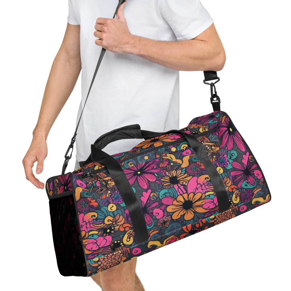 Chromatic Meadow on Duffle Bag — Right Front