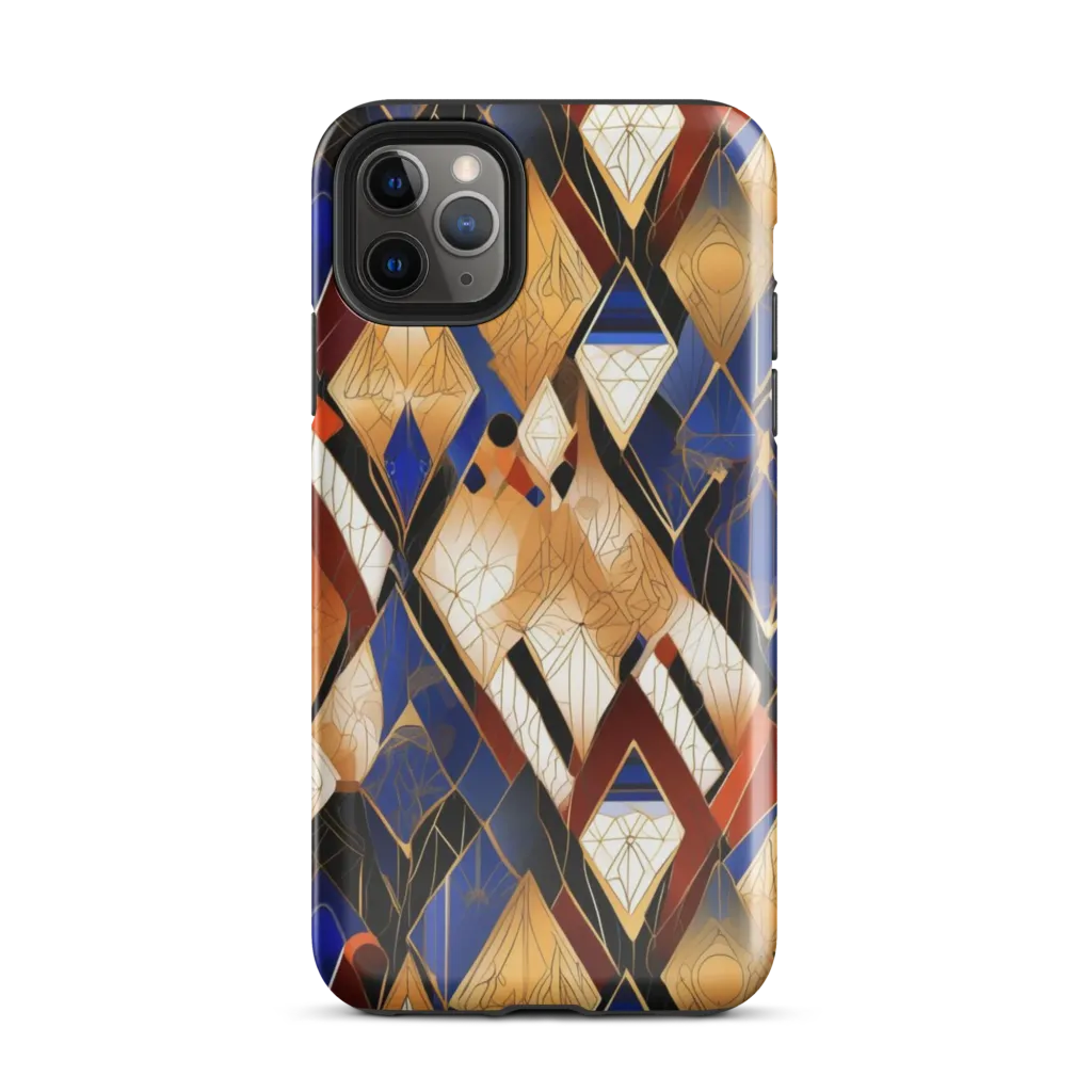 Royal Geometry on Tough Case for iPhone® — Front