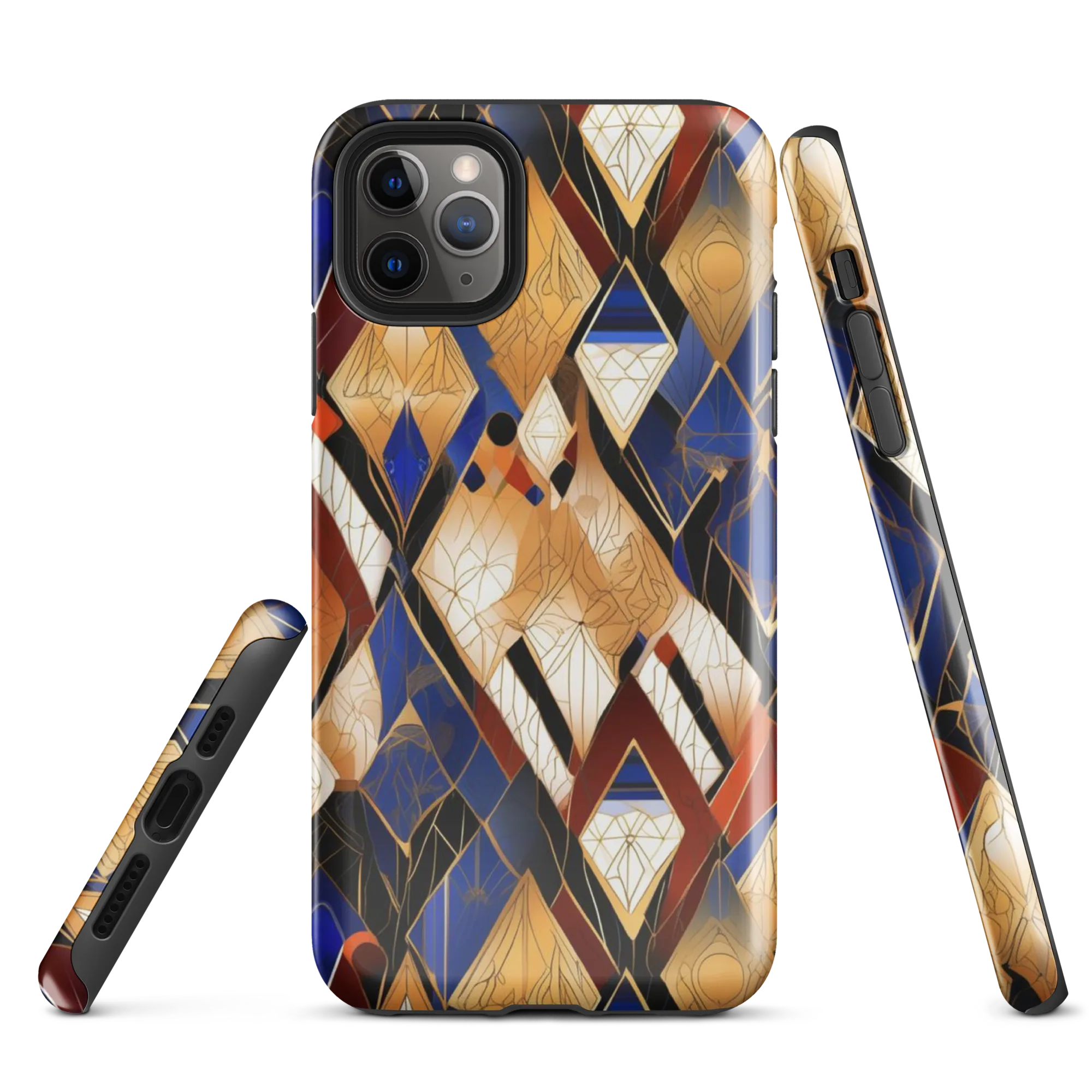 Royal Geometry on Tough Case for iPhone® — Front