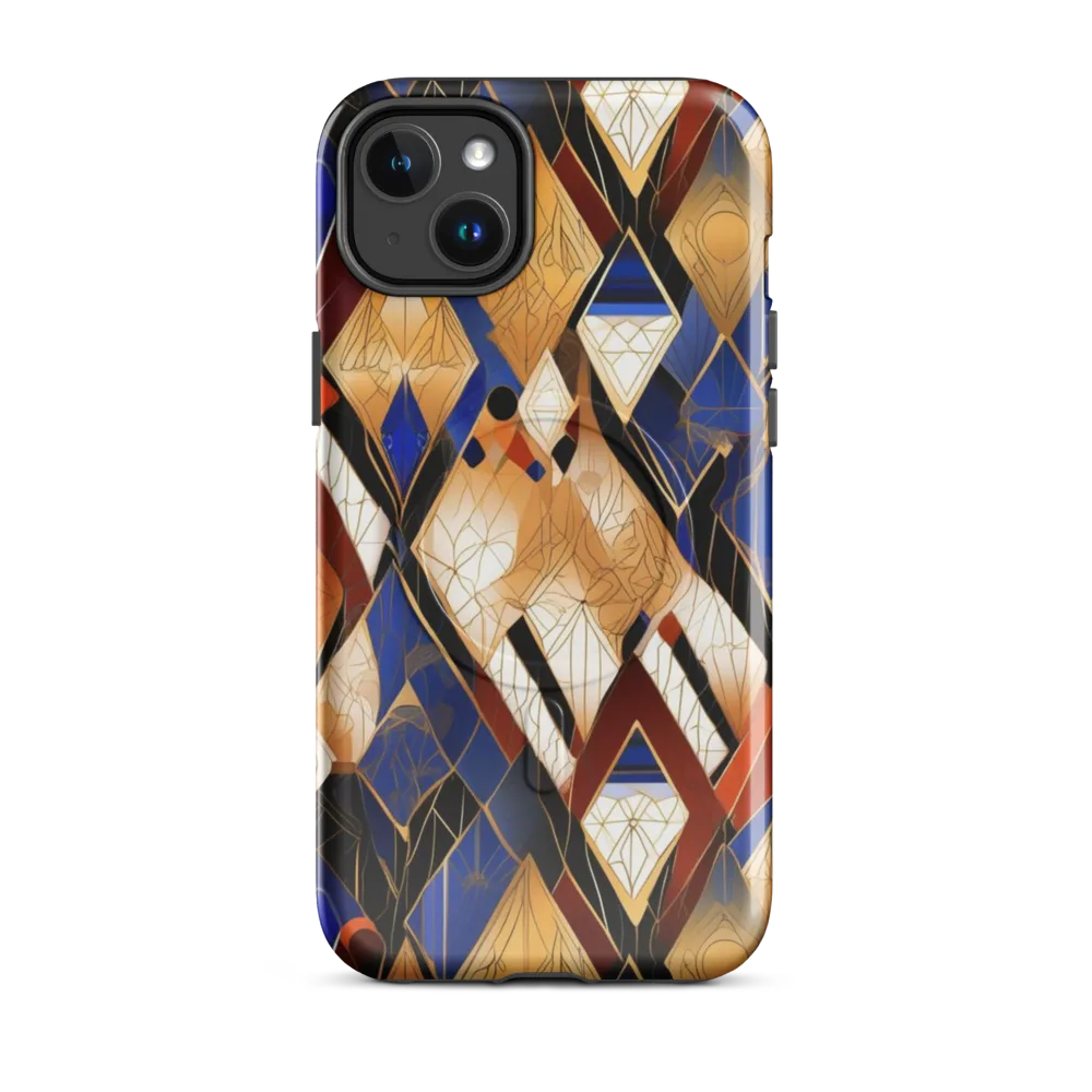 Royal Geometry on MagSafe Tough Case for iPhone® — Front