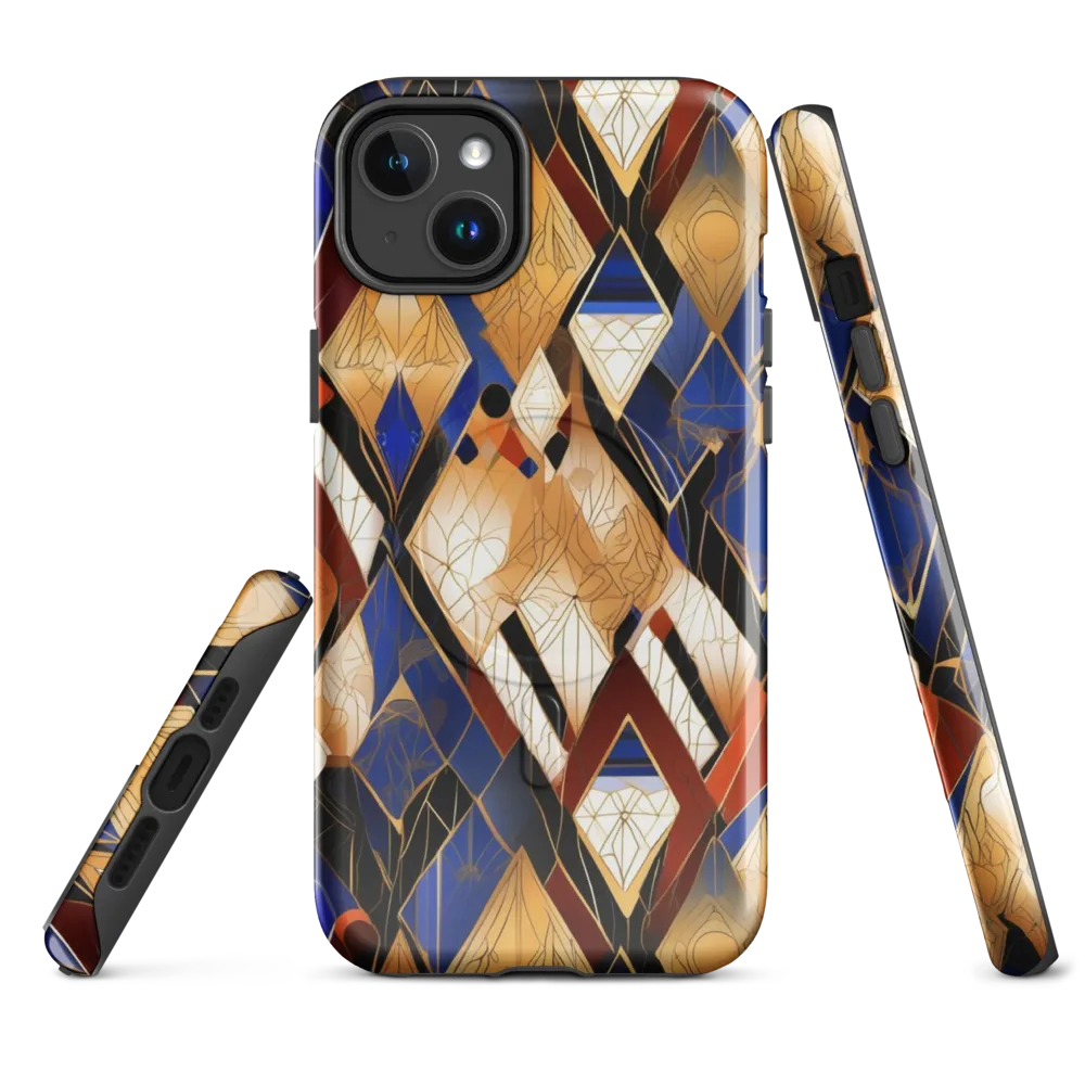 Royal Geometry on MagSafe Tough Case for iPhone® — Front