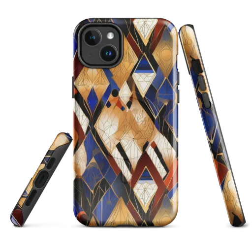 Royal Geometry on a MagSafe Tough Case for iPhone®