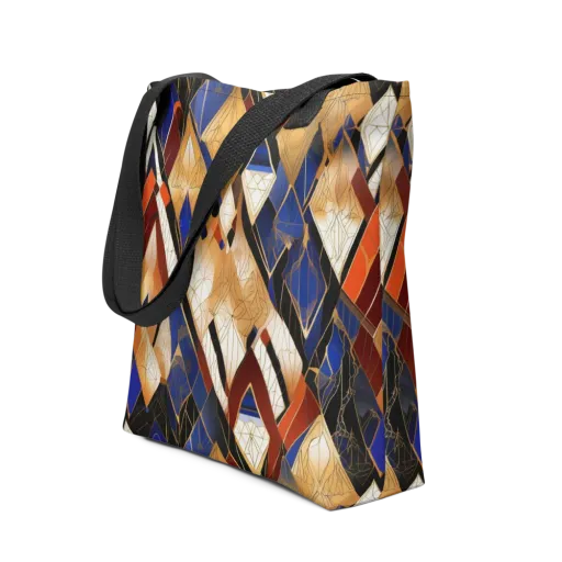 Royal Geometry on a Tote Bag