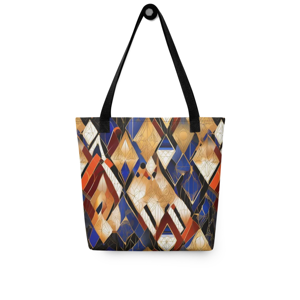 Royal Geometry on Tote Bag — Front