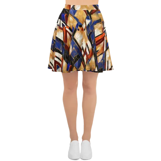 Royal Geometry on a Skater Skirt