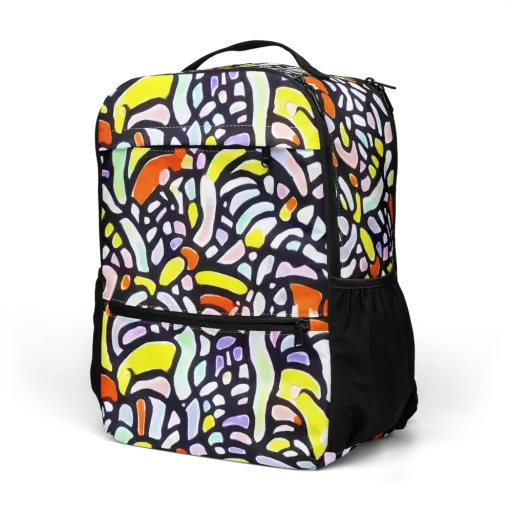 Cubist Carousel on a Utility Backpack