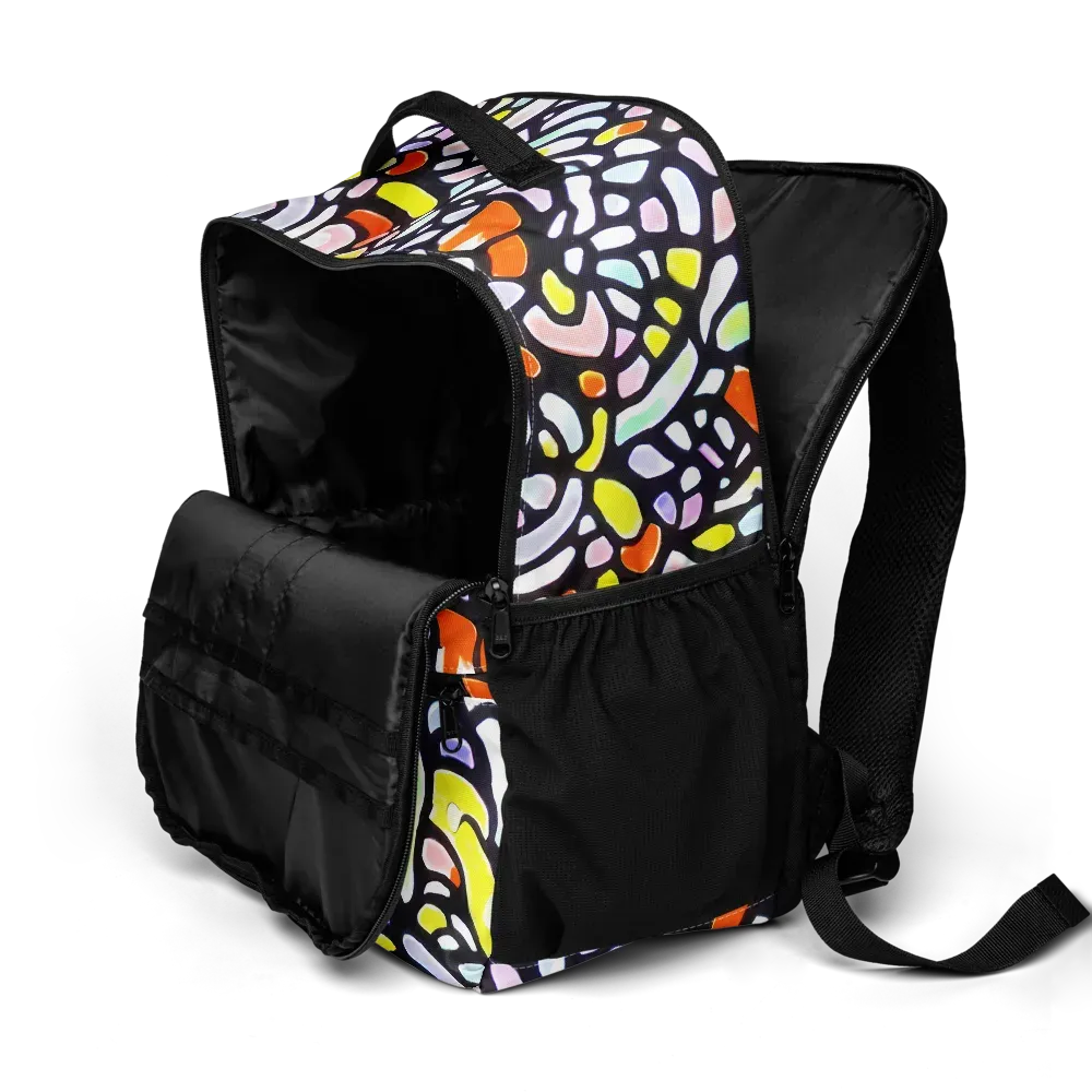 Cubist Carousel on Utility Backpack — Product details 2