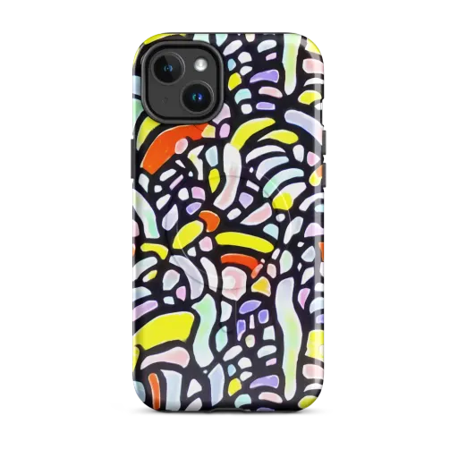 Cubist Carousel on a MagSafe Tough Case for iPhone®