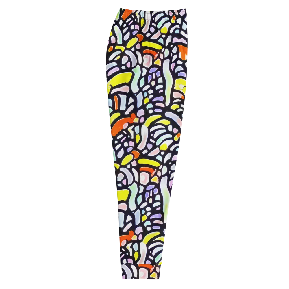 Cubist Carousel on Men's Joggers — Right