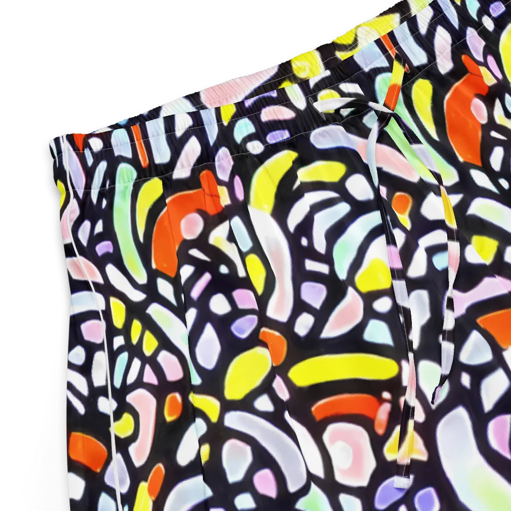 Cubist Carousel on Women's Pajama Shorts — Product details