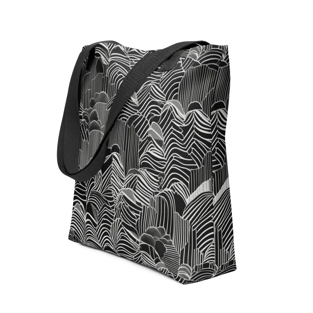 Zebra Leaf on Tote Bag — Front