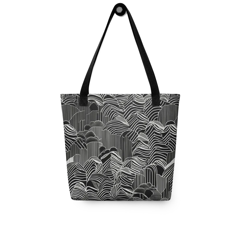 Zebra Leaf on Tote Bag — Front