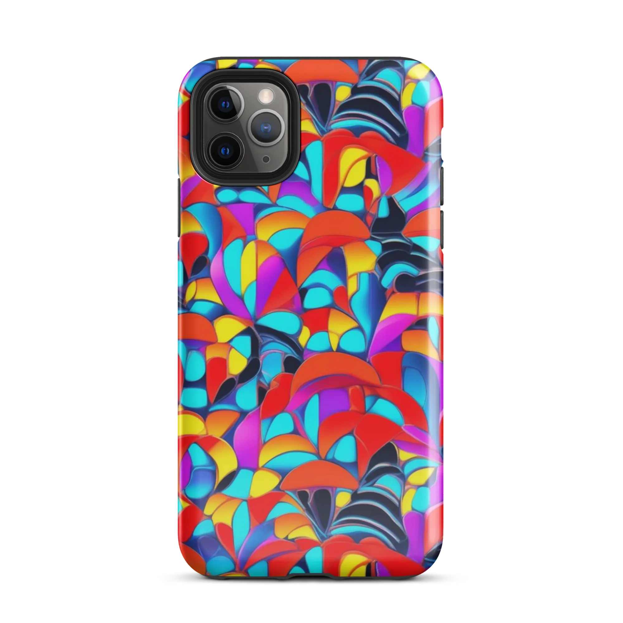 Vivid Tessellation on Tough Case for iPhone® — Front