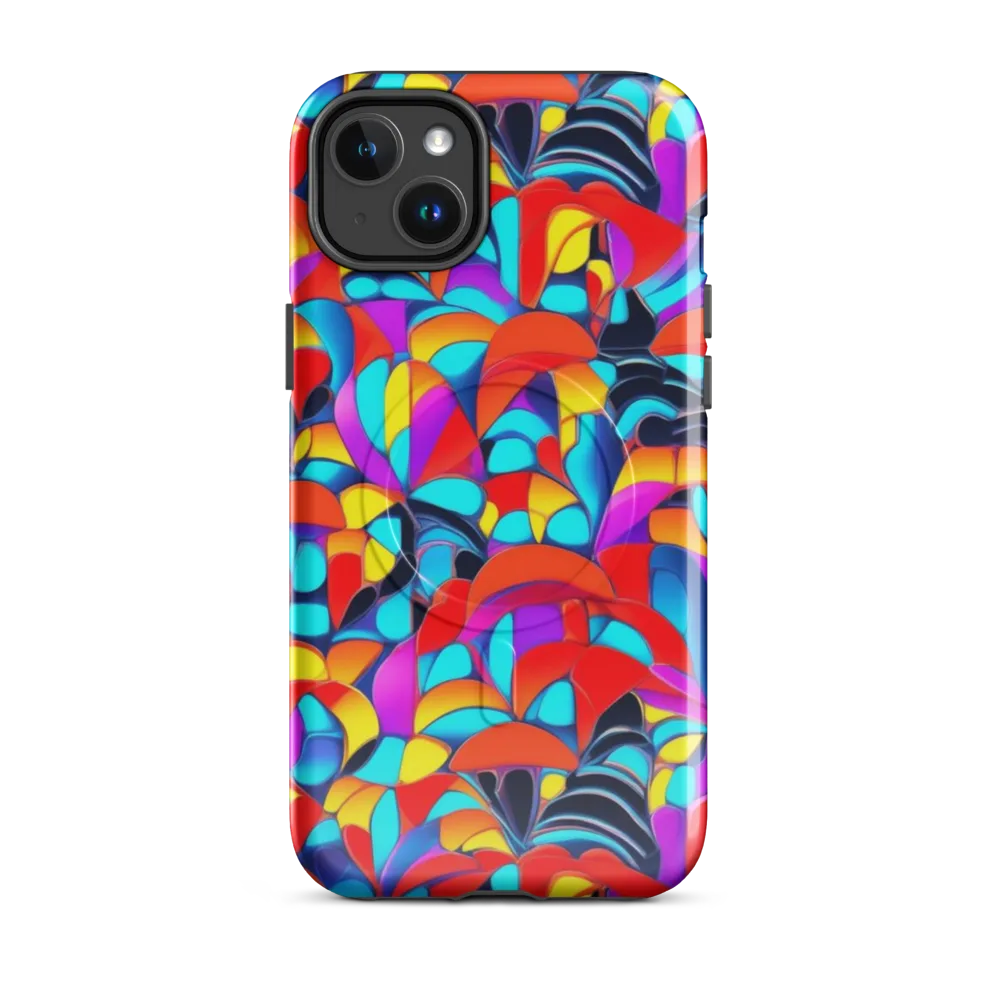 Vivid Tessellation on MagSafe Tough Case for iPhone® — Front
