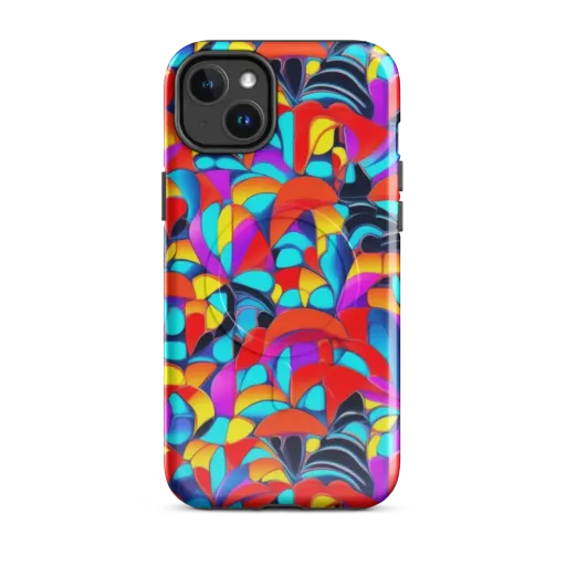 Vivid Tessellation on a MagSafe Tough Case for iPhone®