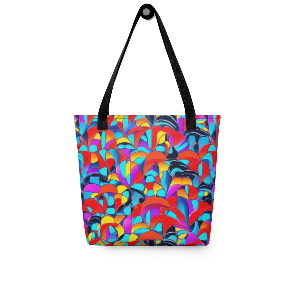 Vivid Tessellation on Tote Bag — Front