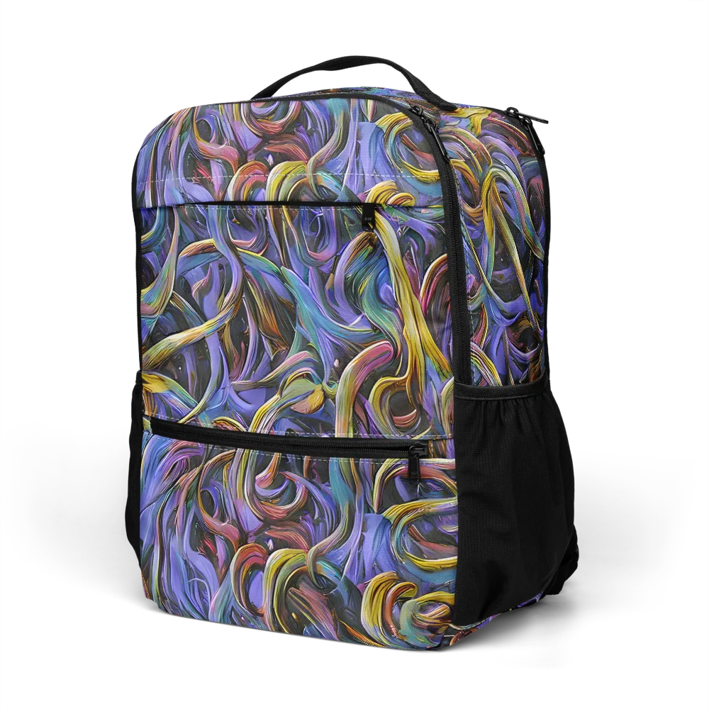 Tanning Twirl on Utility Backpack — Left Front