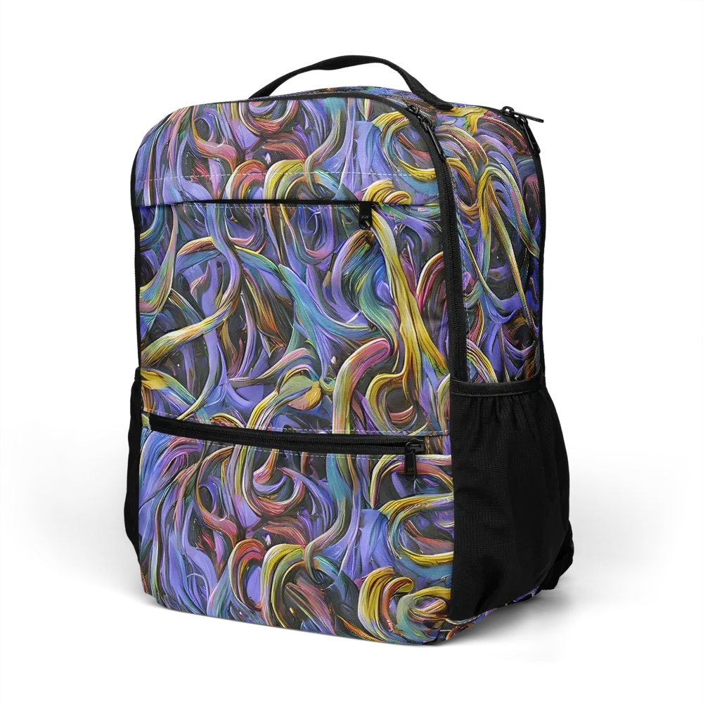 Tanning Twirl on Utility Backpack — Left Front