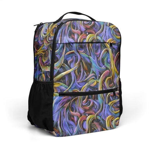 Tanning Twirl on a Utility Backpack