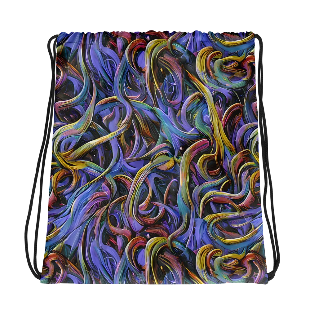 Tanning Twirl on Drawstring Bag — Photo