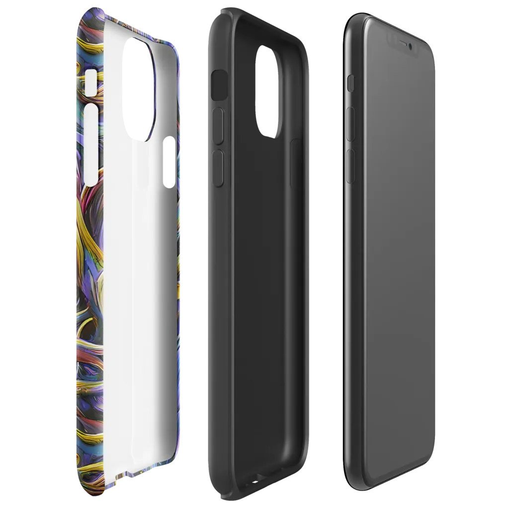 Tanning Twirl on Tough Case for iPhone® — Right