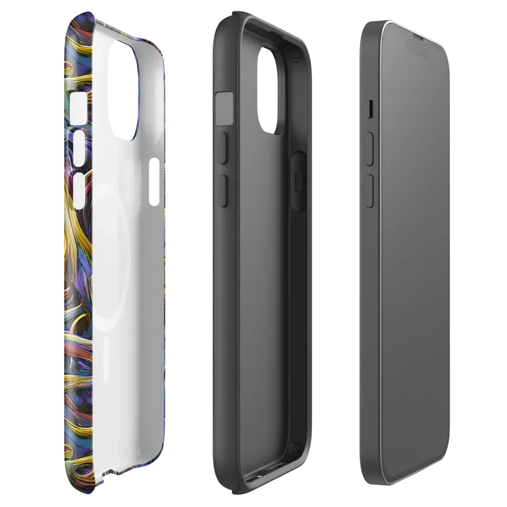 Tanning Twirl on MagSafe Tough Case for iPhone® — Front