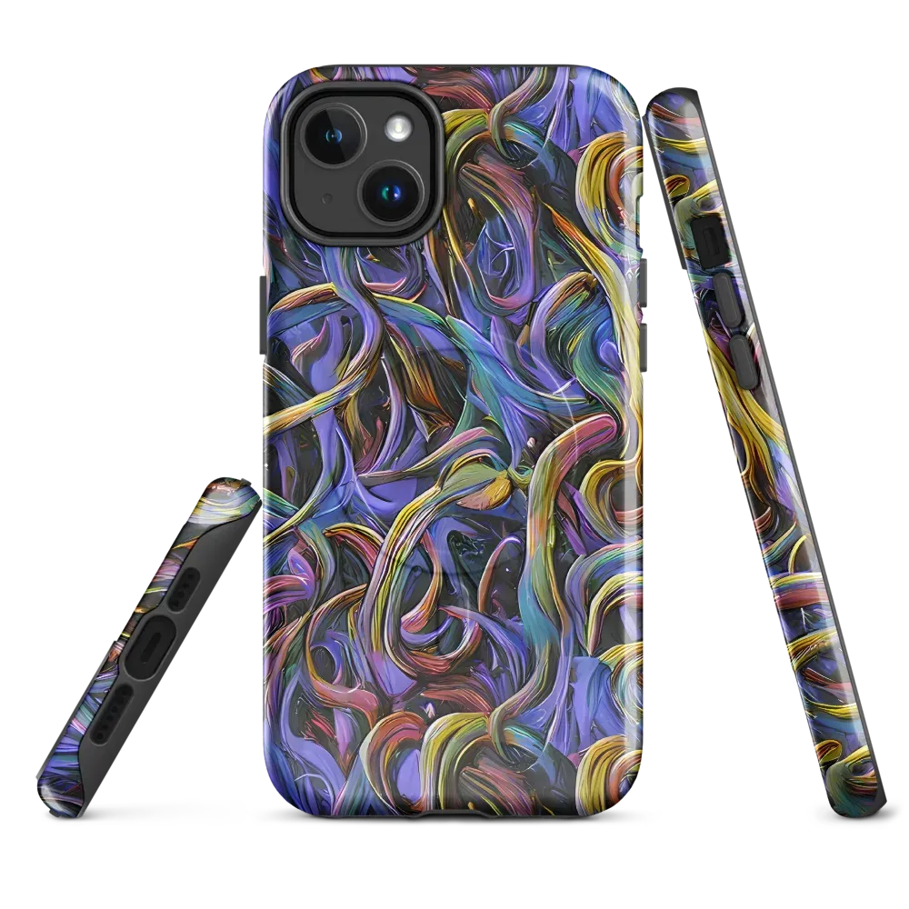 Tanning Twirl on MagSafe Tough Case for iPhone® — Front