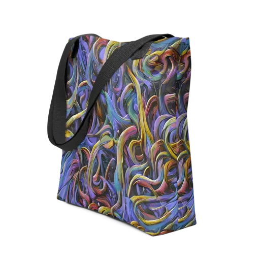 Tanning Twirl on a Tote Bag