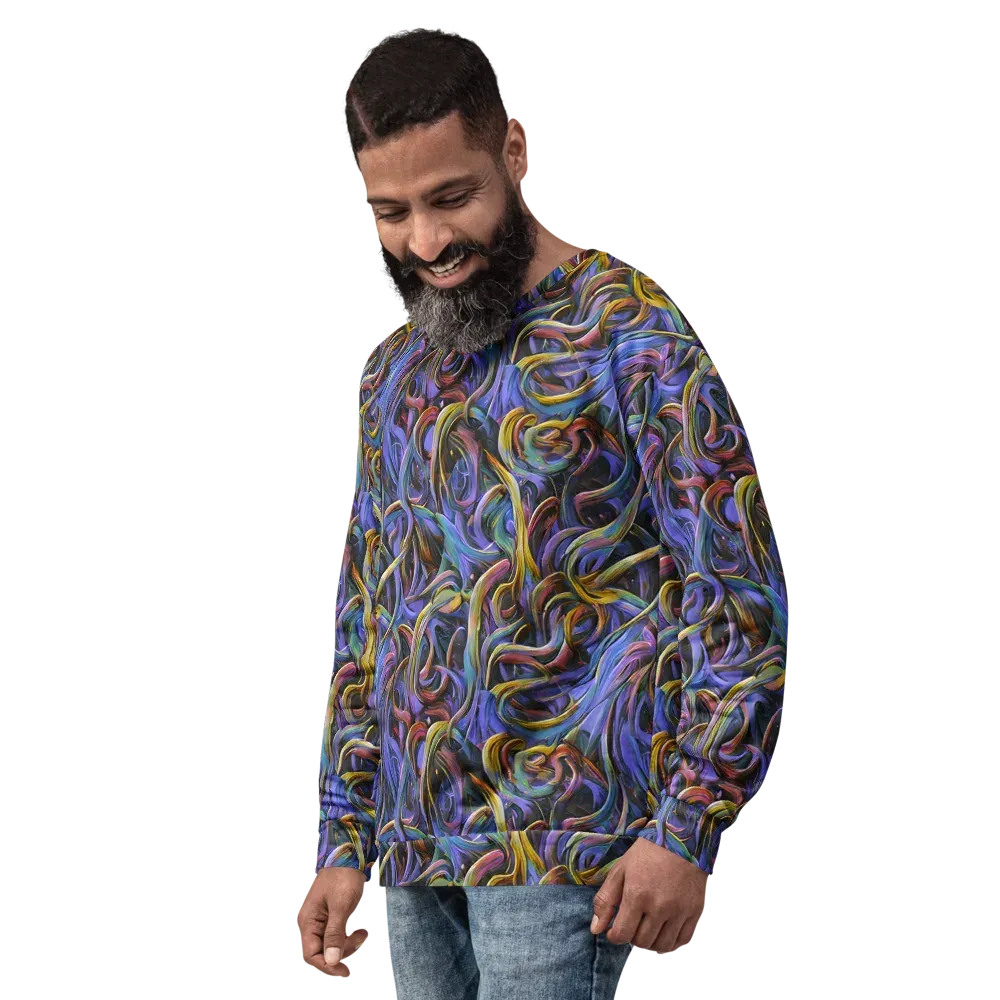Tanning Twirl on Sweatshirt — Left Front